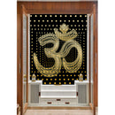 3D Light Om Art Self Adhesive Sticker Poster