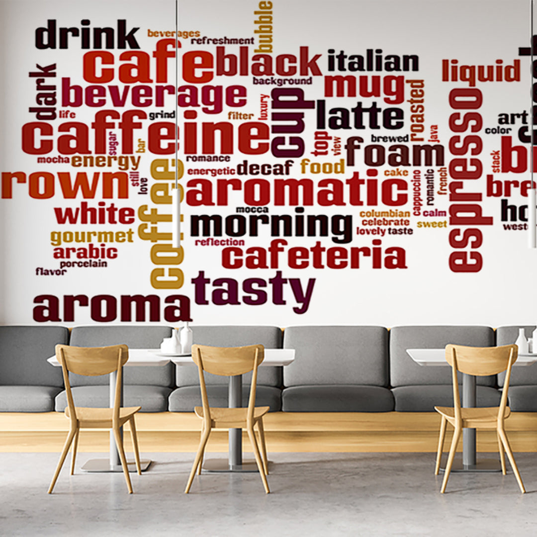 Graphic Cafe Art Customize Wallpaper