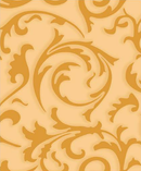 Jenica Floral Gold Stensil Wallpaper