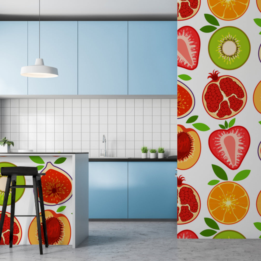 Cutted Fruits Customize Wallpaper