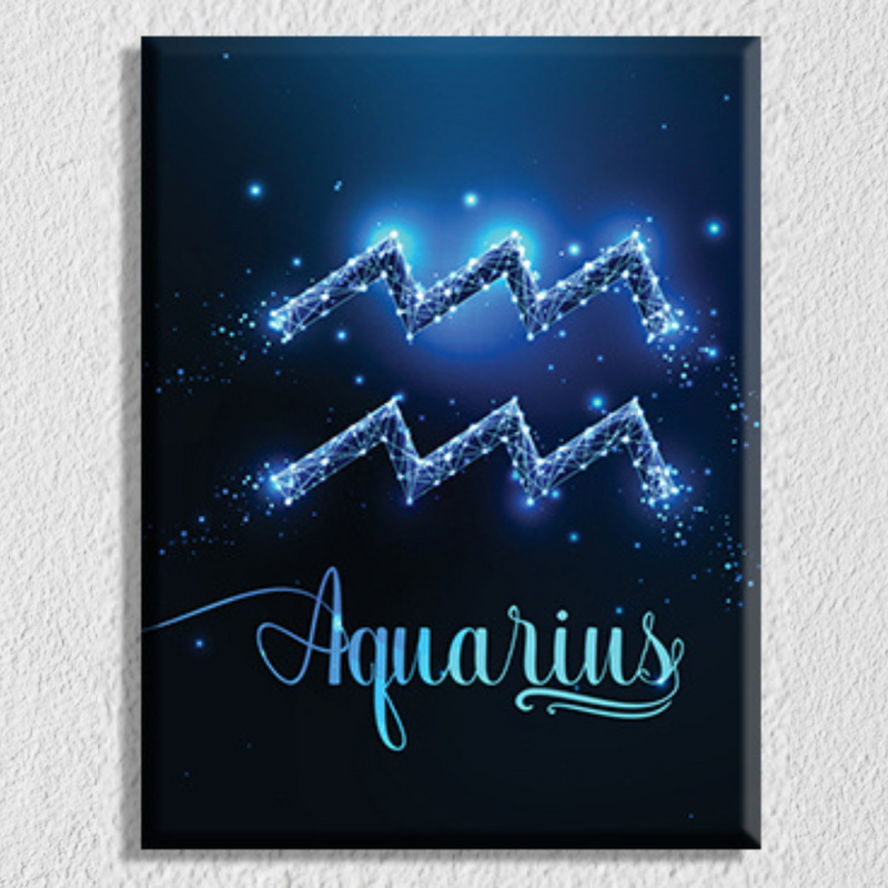 Aquarius Blue Art