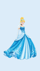 Cinderella Self Adhesive Sticker For Refrigerator
