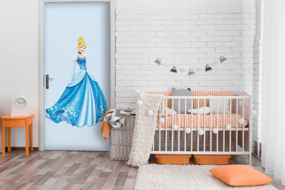 Barbie Cute Anime Self Adhesive Sticker For Door