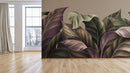 Beautiful Banana Leaves Tropical Wallpaper