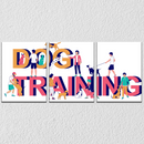 Dog Training Wall Art, Set Of 3