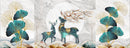 Green Deer 3D Customize Wallpaper