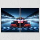 F1 Racing Wall Art, Set Of 2