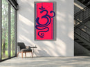 Om Graphic Art Self Adhesive Sticker Poster