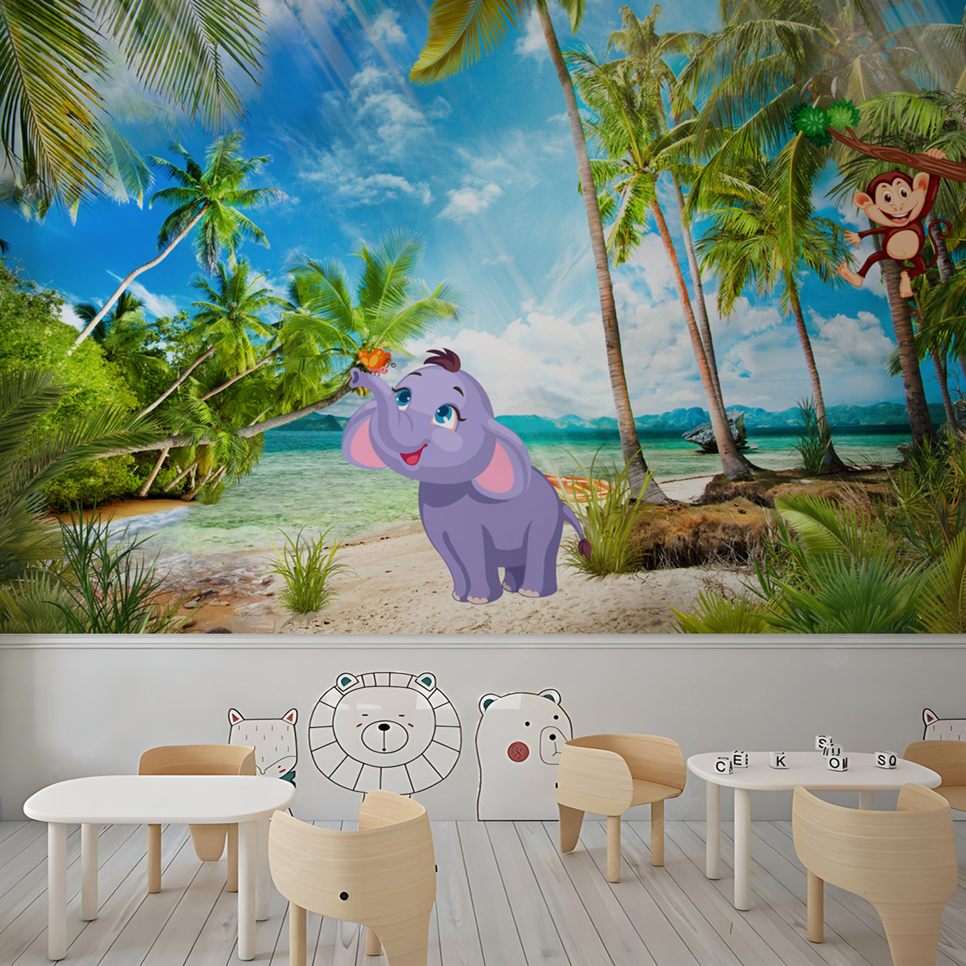 Nature Vector School Wallpaper