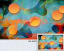 Orange cirlce art