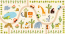 Doodle Train School Wallpaper