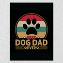 Best Dog Dad Wall Art