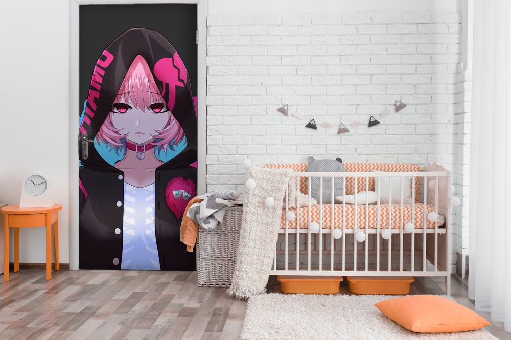 Riamu Yumemi Anime Self Adhesive Sticker For Door