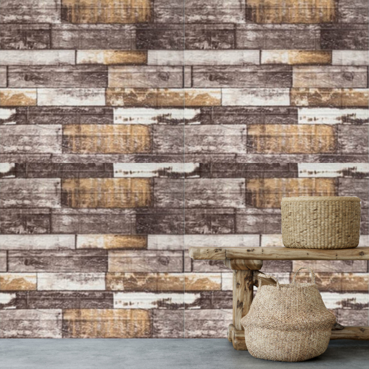 Rustic 3D Foam Panel