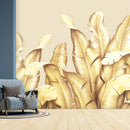 3D Leaf Customized Wallpaper