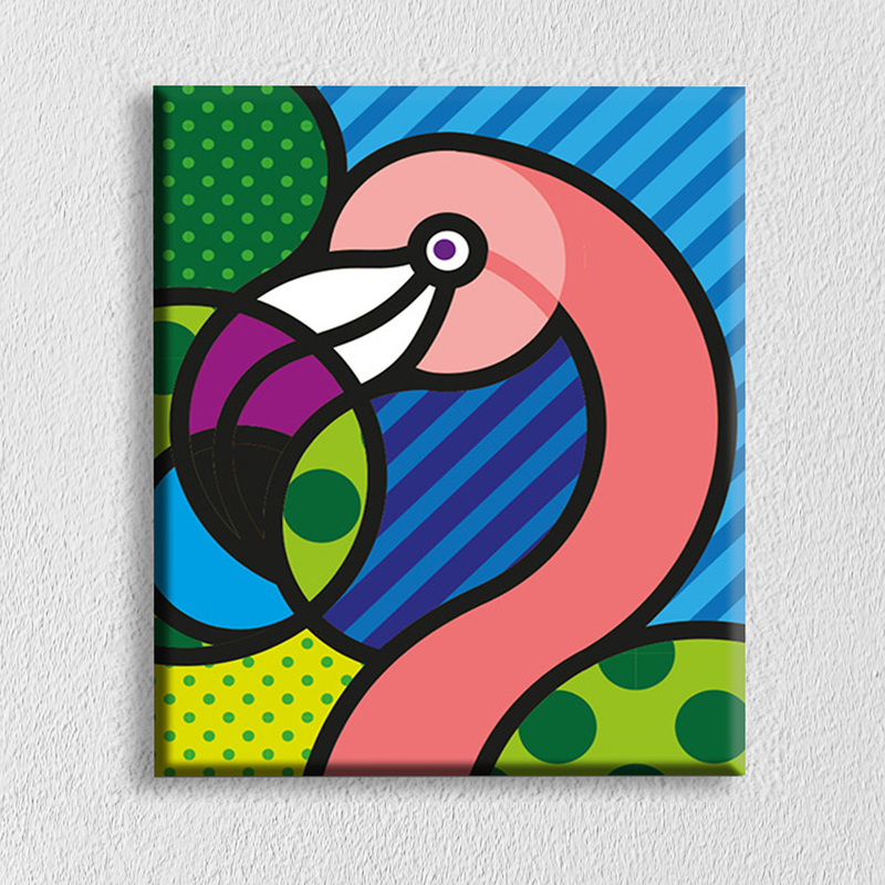 Flamingo Pop Art Painting