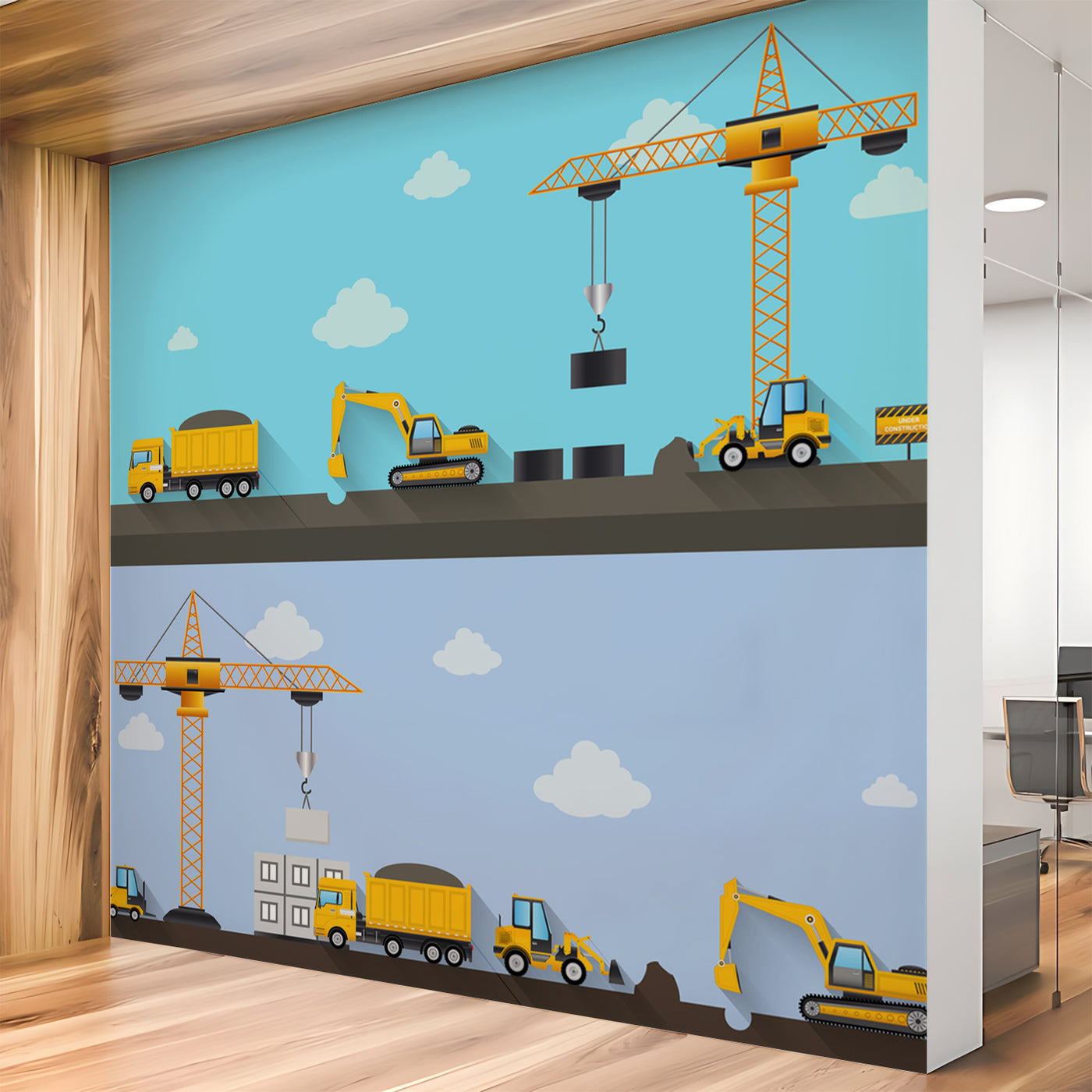 Yeele Construction Site Wallpaper