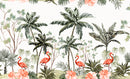 Flamingo Tree Wallpaper