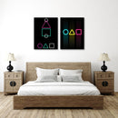Squid Game Wall Art, Set Of 2