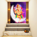 Moon Ganesha Sticker