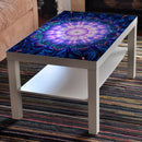 3D Pink Art Painting Self Adhesive Sticker For Table