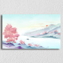 Blue Abstract Scenery