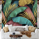 Colourful Leaves Customize Wallpaper