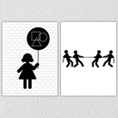 Squid Game Wall Art, Set Of 2