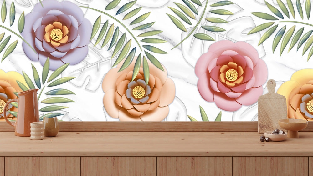 Kitchen Tiles Customised Wallpaper
