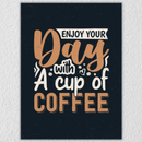 Coffee Lovers Quote Wall Art