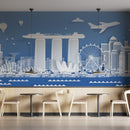 White City Blue Wallpaper
