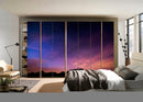 Stars In The Sky Self Adhesive Sticker For Wardrobe
