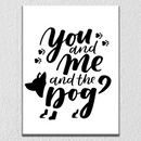 You, Me And Dog Wall Art