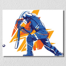 Cricket Batsman Wall Art
