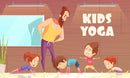 Kids Yoga School Wallpaper