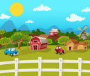 Country Side School Wallpaper