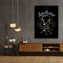 Lucky Bastard Skeleton Art