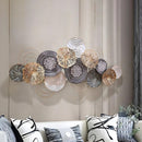 Indian Pattern Golden Wall Art