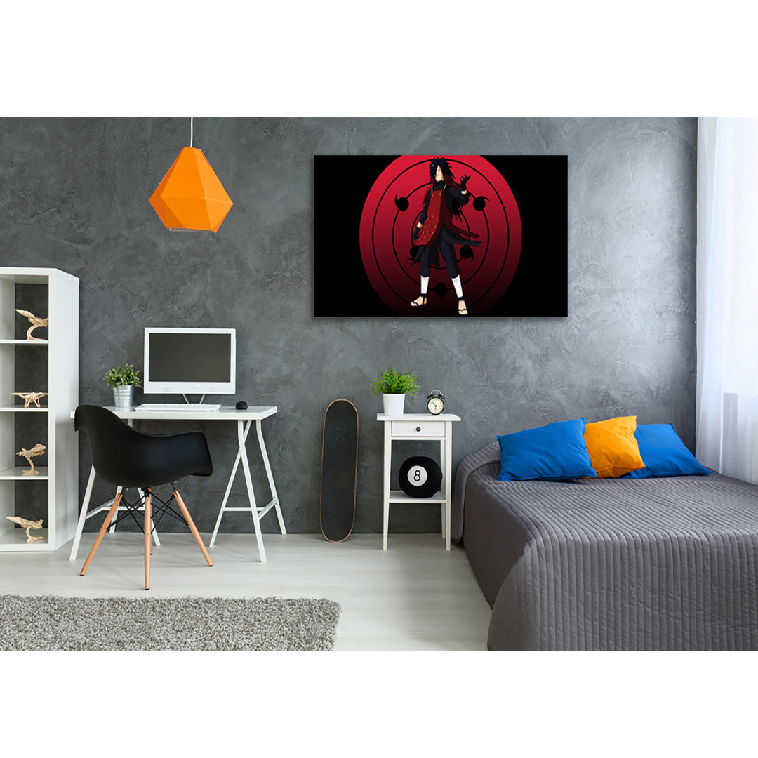 Madara Uchiha Anime Self Adhesive Sticker Poster