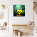 Graphic Forest Pathway