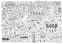 Good Mood Vegan Customize Wallpaper