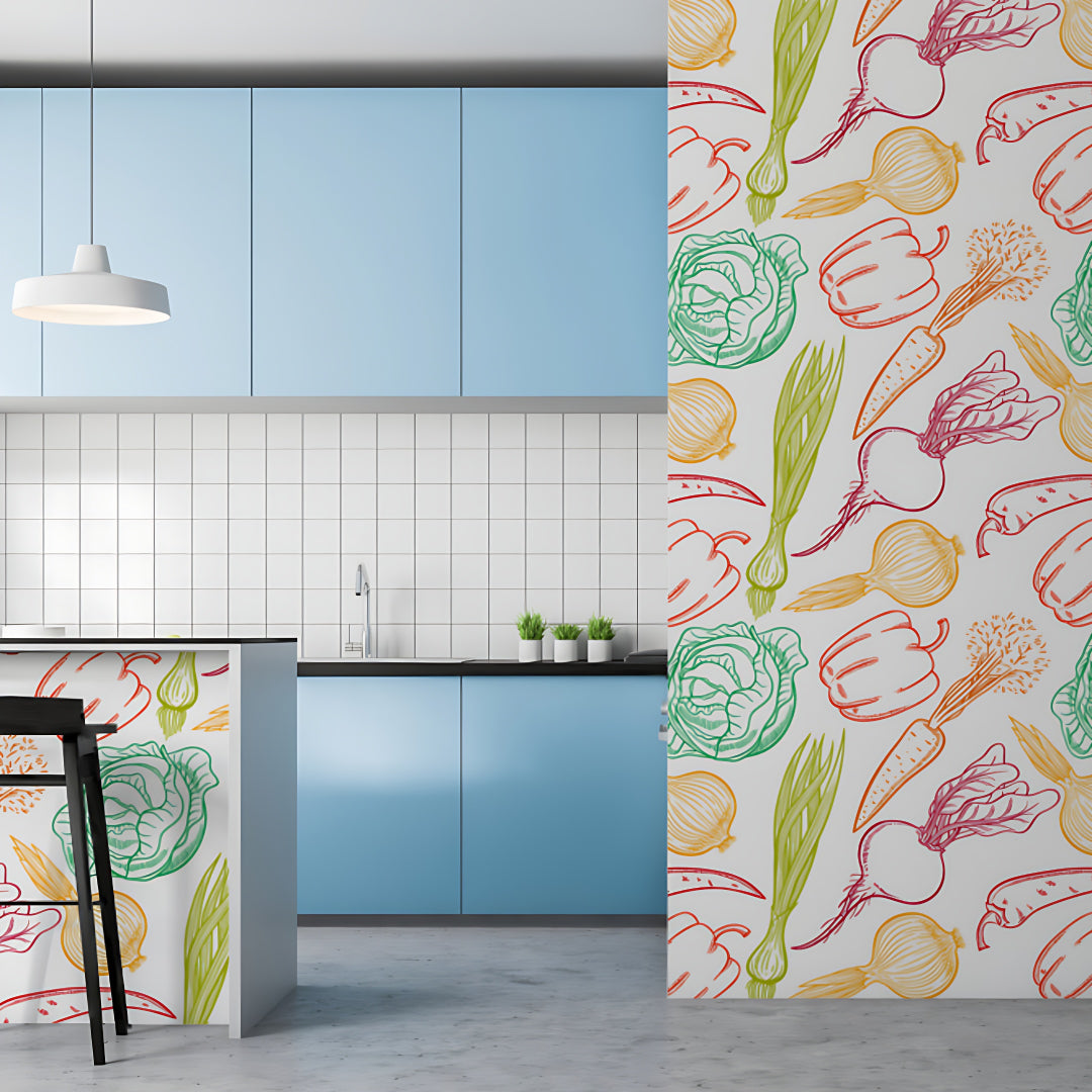 Vegitables Art Customize Wallpaper