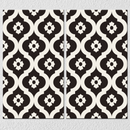 Simple Black And White Mandala Art, Set Of 2