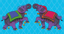 Rajasthani Couple Elephant Wallpaper