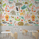 Alphabetic Doodle Wallpaper