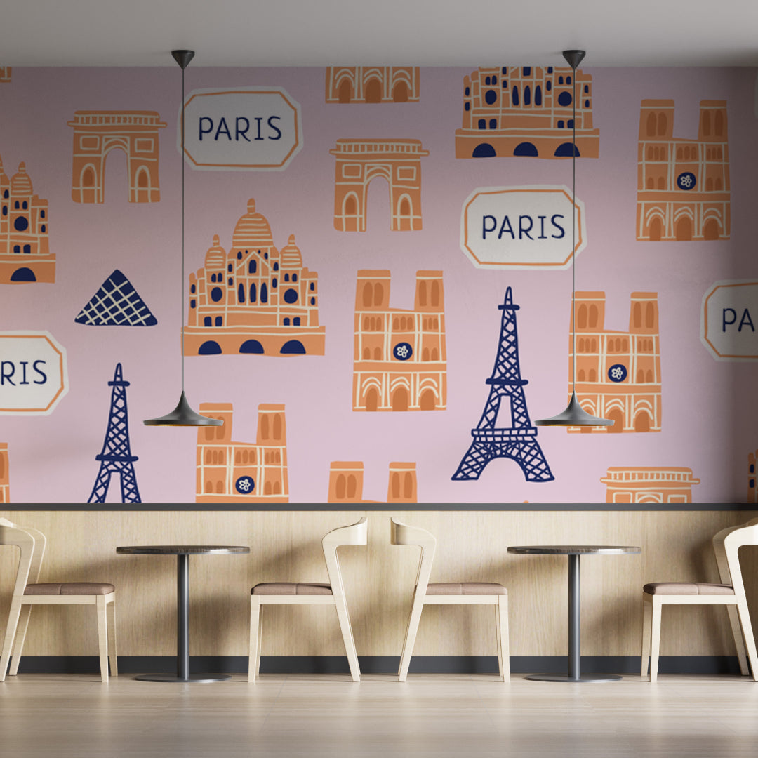 Vintage Pink Wallpaper
