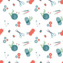 Wool Scissor Wallpaper