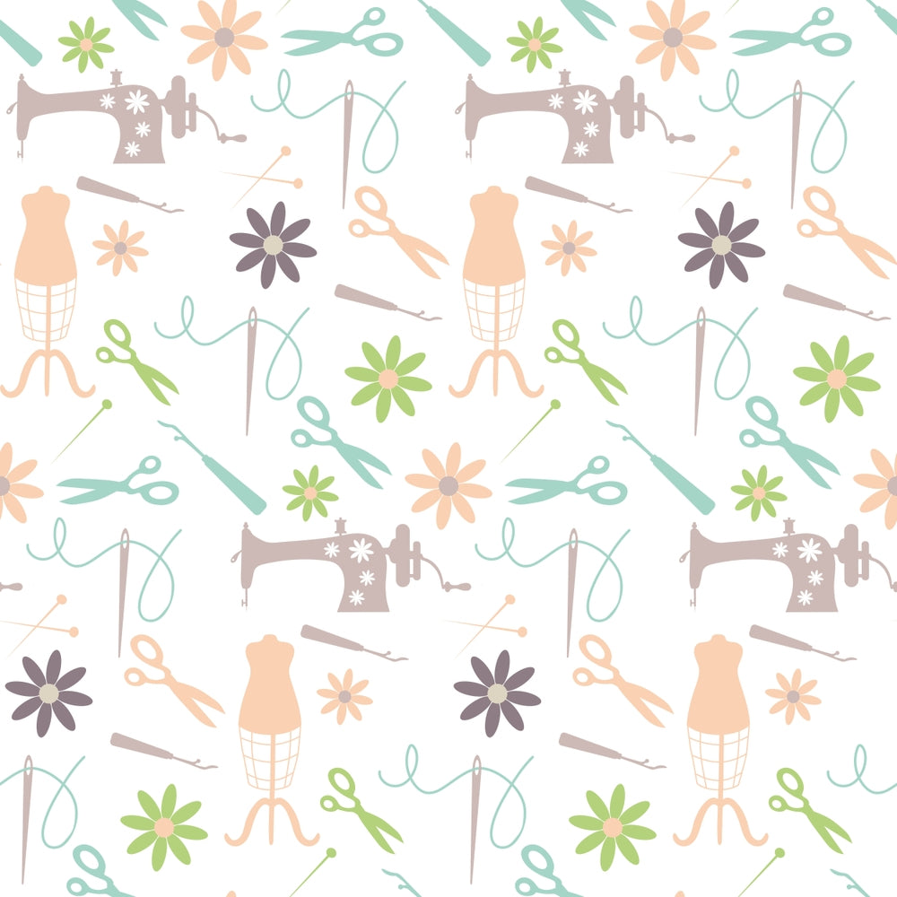 Floral Needle Wallpaper – Myindianthings