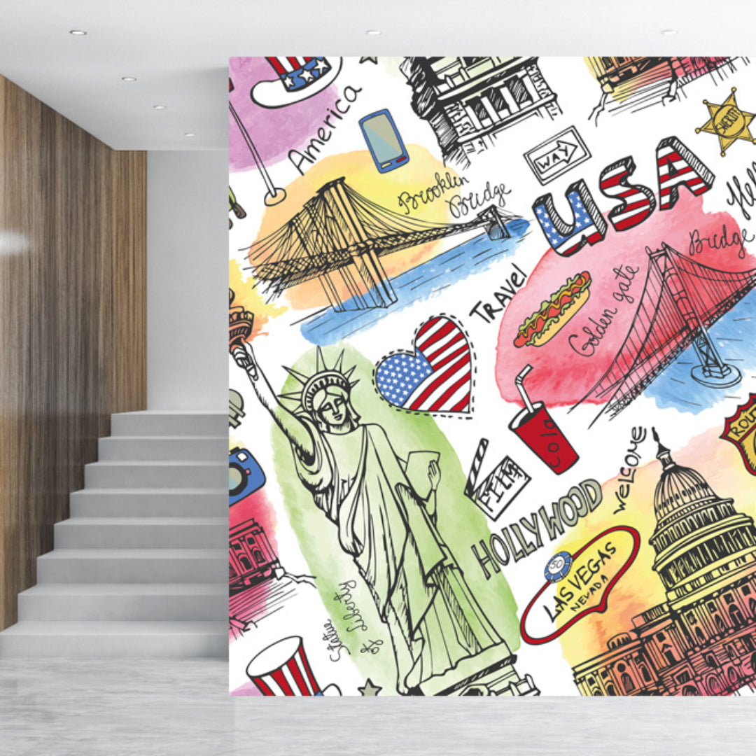 Hollywood USA Wallpaper