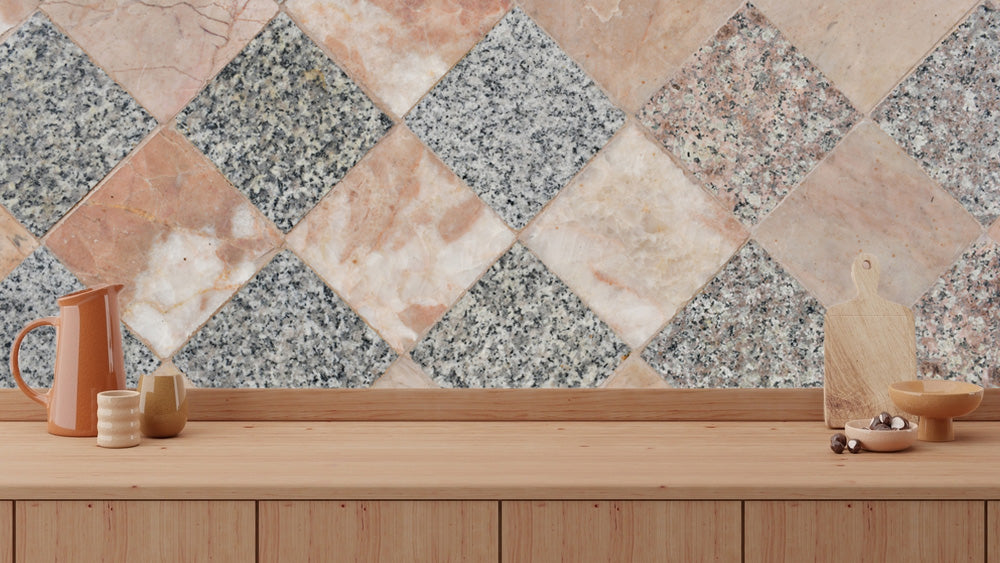Kitchen Tiles Customised Wallpaper